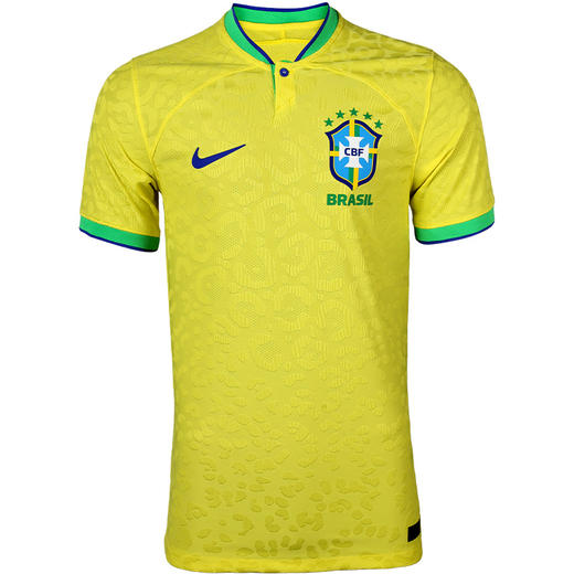 NIKE/耐克 巴西国家队2022世界杯主场球员版短袖球衣 巴西国家队2022世界杯主场球员版短袖球衣 商品图0
