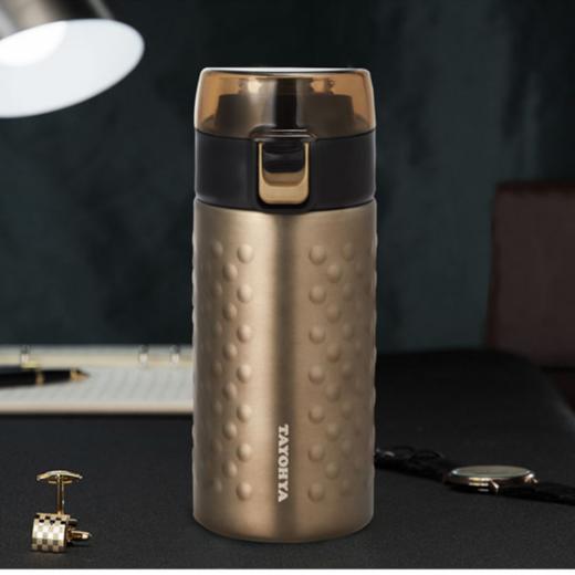 【专柜多样屋】户外大容量便携保温/保冷单手弹盖水杯情侣杯 望星空杯/紫色 商品图3