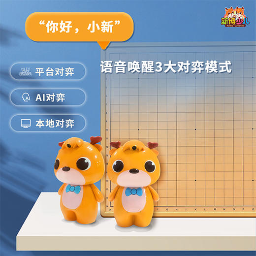 新博智能棋盘棋子+小新机器人 商品图1