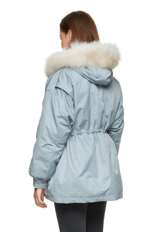 AUGUST 1 EIGHT 抽绳收腰工装风羽绒服 8414 商品图1