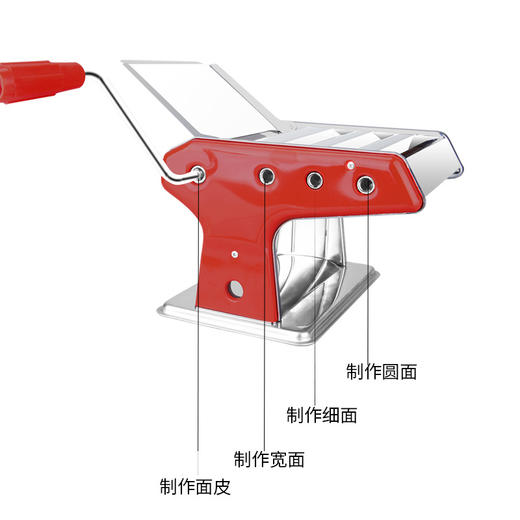 【日用百货】-家用面条机小型多功能压面机 商品图3