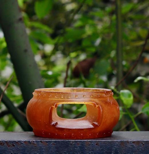 海棠咚咚烛台 暖茶炉 商品图0