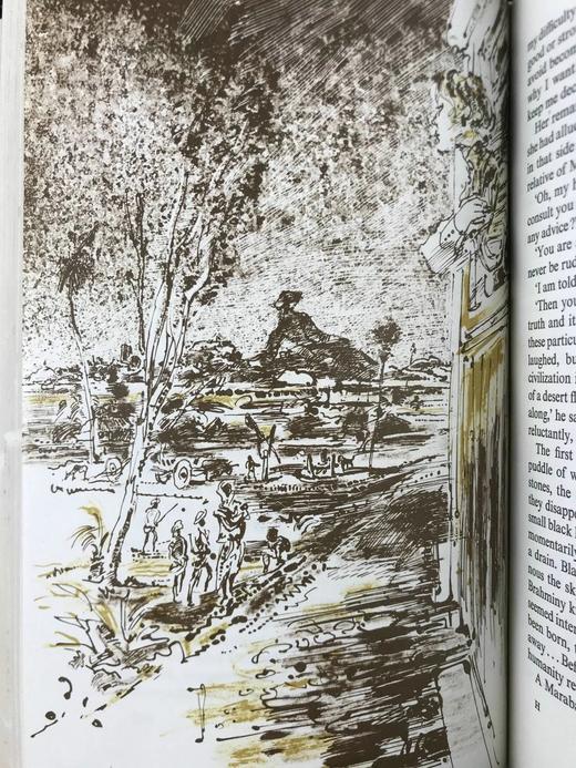 爱德华·摩根·福斯特《印度之行》（1983） 11幅插图 精装18开带书匣 商品图11