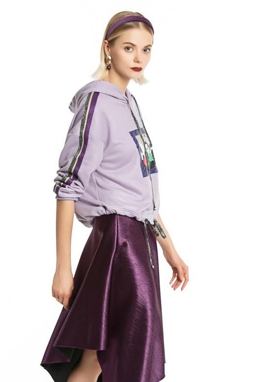 SUMMER & SAGE 人物印花连帽卫衣 4553 商品图1