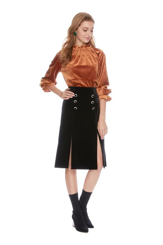 SUMMER & SAGE 喇叭袖复古风上衣 4805 商品图3