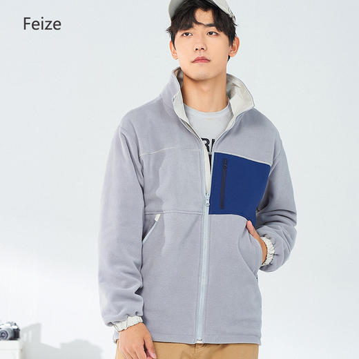 Feize 两面穿一体衣，两面穿冲锋衣时尚又保暖，秋冬居家外出必备 商品图2