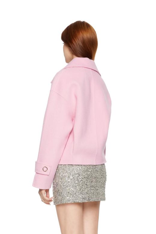 AUGUST 1 EIGHT 粉色解构感机车短大衣 4450 商品图1