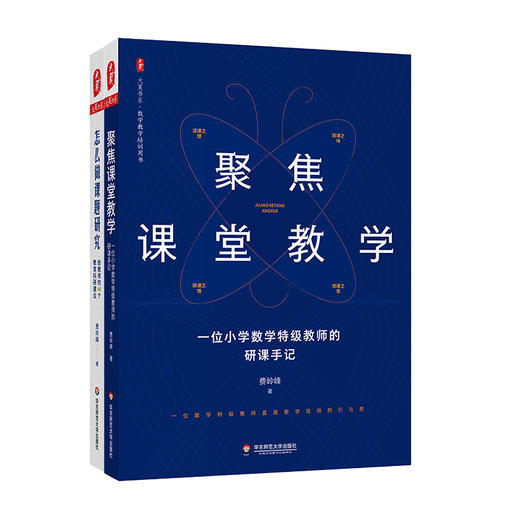 特级教师费岭峰数学教育文集2册 聚焦课堂教学+怎么做课题研究 大夏书系 商品图1