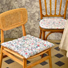 午后蔷薇系列椅垫家用实木中式四季通用坐垫 商品缩略图0