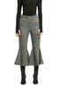 NOIR 复古格纹喇叭裤 983 商品缩略图2