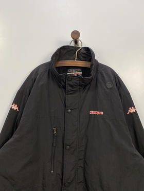 Y2K Vintage Kappa 背靠背 棉服 夹棉外套_CTJK(XL)
