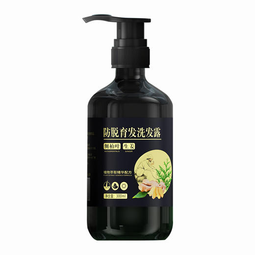 【国妆特证 防脱育发洗发水】臻羞防脱育发洗发露防脱育发滋养发根草本生姜洗发水 商品图9