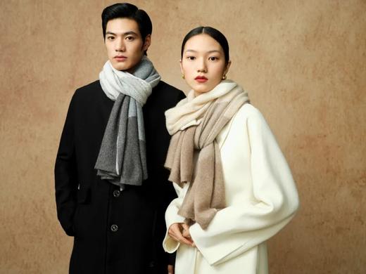 WENSLI/万事利 羊绒围巾 浪漫法兰西 商品图1