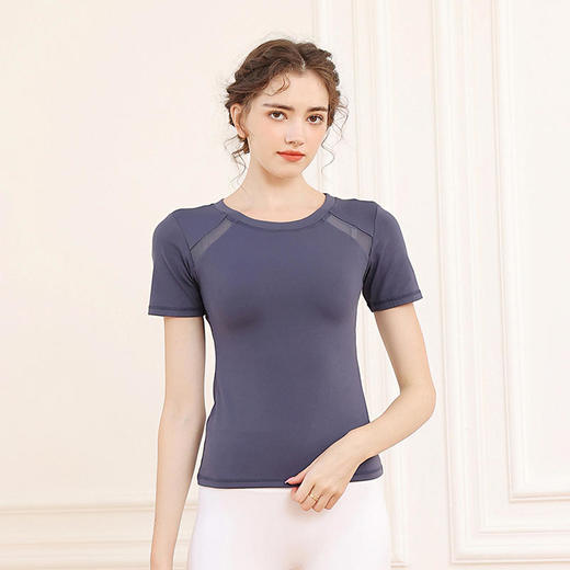 LUM39877露檬瑜伽新款瑜伽短袖 商品图3