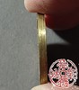 古法文创铸币 唯吾知足背长乐（小） 文房铜镇 HFH56 商品缩略图4