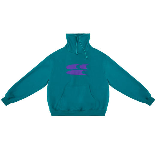 CryingCenter 三色经典LOGO 加绒套头高领卫衣 哭喊中心 商品图3