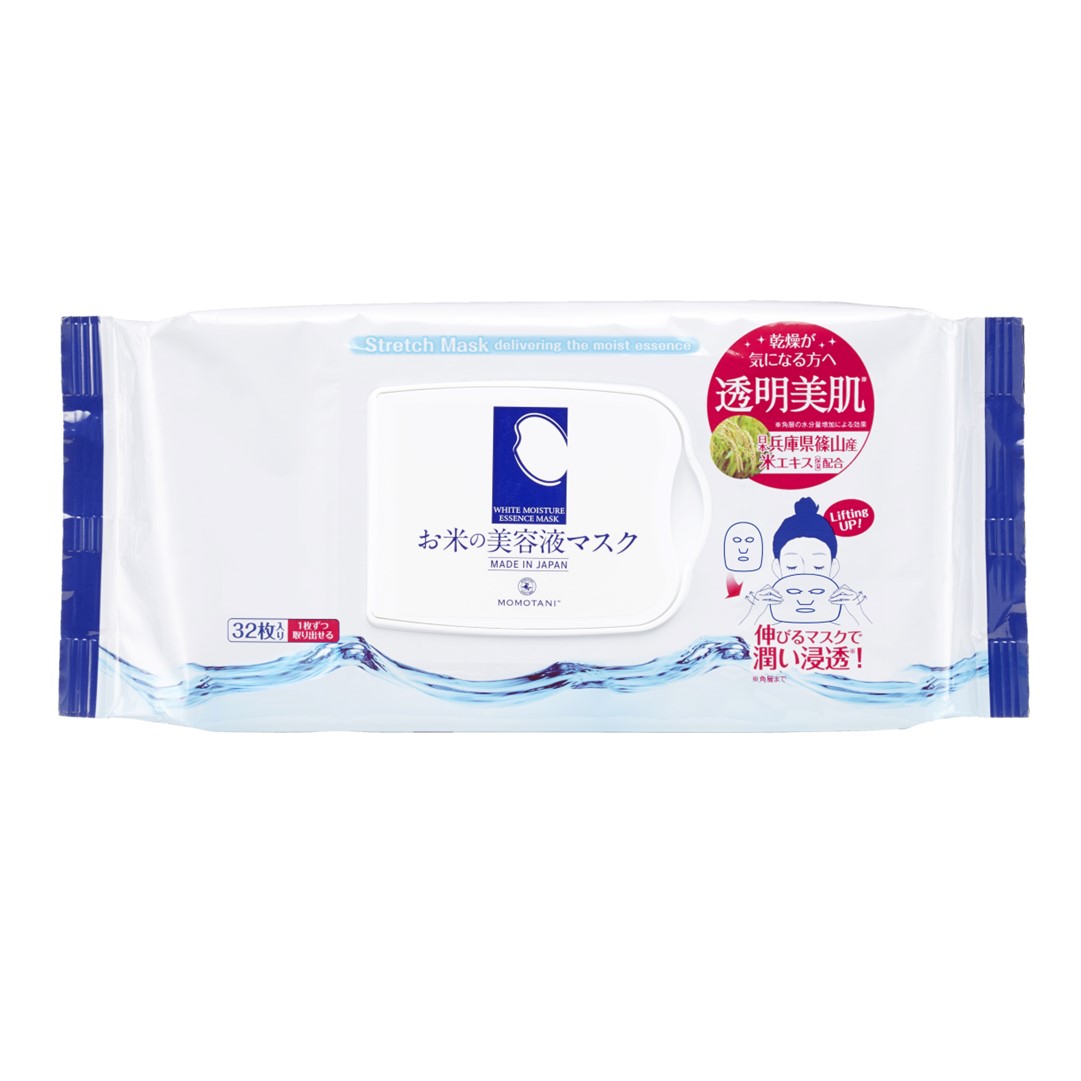 【保税仓】桃谷大米美容液面膜 抽取式32片入