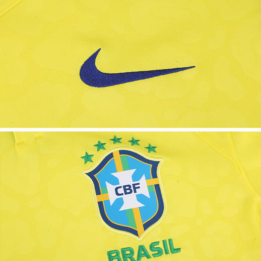 NIKE/耐克 CBF M NK DF STAD JSY SS HM 2022世界杯 巴西队主场球衣 球迷版DN0680741 商品图3