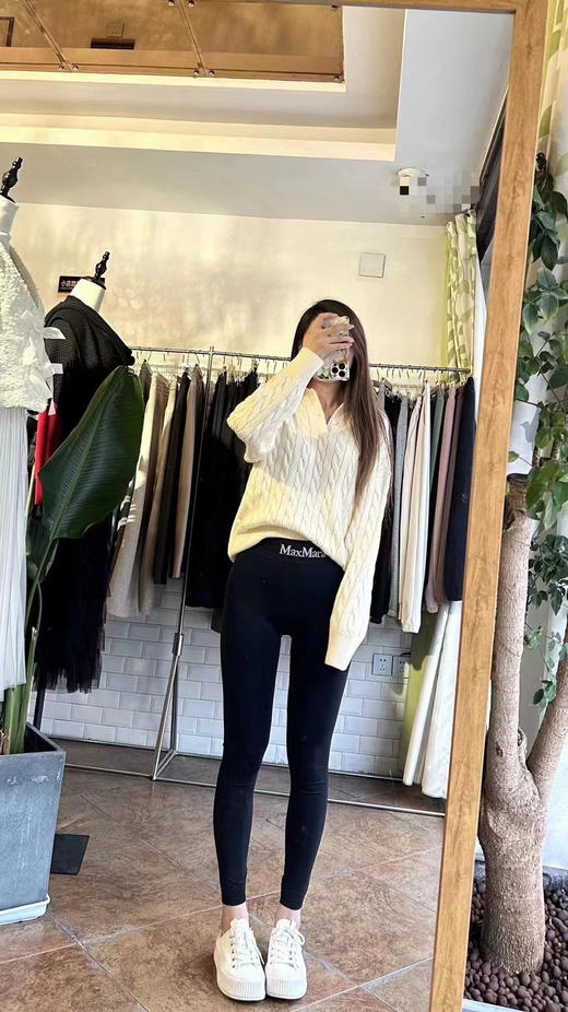 MaxMara女款打底裤瑜伽裤超显瘦正价95欧元 商品图2