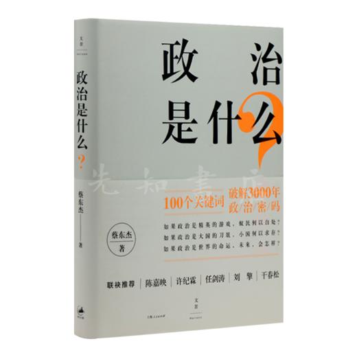 蔡东杰《政治是什么》 商品图1