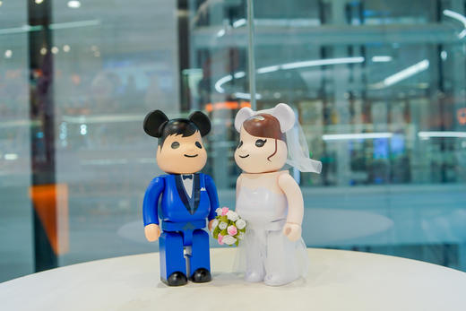 收藏系列 Be@rbrick 400%系列 结婚 4代 商品图1