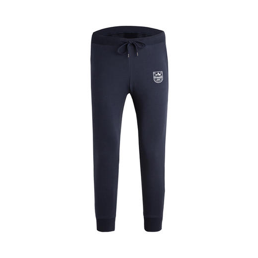 自由基地秋冬新款针织卫裤简约越野户外印花图案标志毛圈舒适长裤 NMK-1009 商品图3