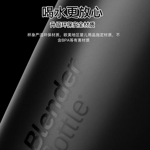 blenderbottle蛋白摇粉杯健身摇摇杯 运动水杯男摇杯奶昔杯子搅拌 商品图1