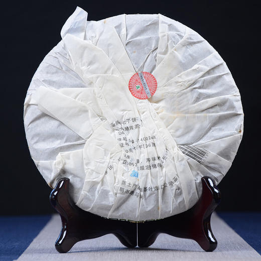 中粮-中茶2007年中茶五星(十五年老茶)七子饼茶普洱生茶380g/饼 /云南干仓直发 商品图4