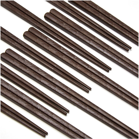 【多样屋专柜】10双装-多样屋家用防滑防霉合金筷子耐高温一人一筷家庭装健康 玉树临风