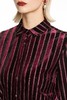 AVA 深紫条纹翻领上衣 4700 商品缩略图3