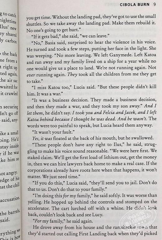 【中商原版】西博拉燃烧 苍穹浩瀚4 英文原版 Cibola Burn Book 4 of the Expanse James S A Corey 商品图7