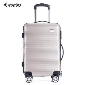 爱登堡（Edenbo）F968-4银色 商务旅行拉杆箱24寸登机箱
