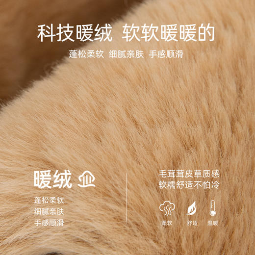 【冬季暖绒版】米乔人体工学毛绒气动减压腰垫抗静电，支持布套单独售卖 商品图2