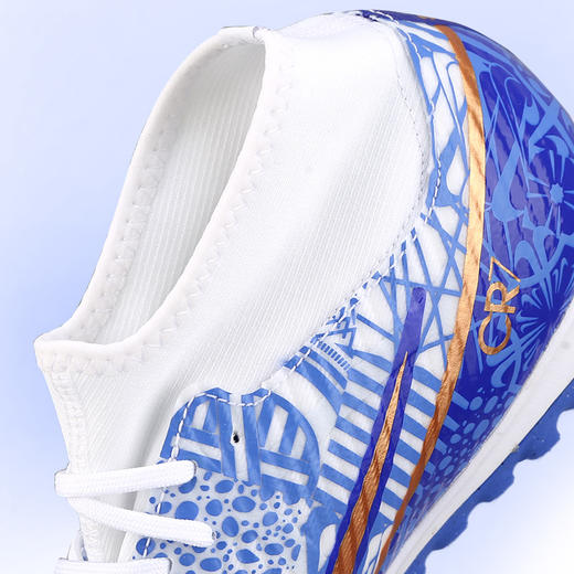 NIKE/耐克刺客15高帮中端TF碎钉CR7配色成人足球鞋男DQ5320-182 商品图5