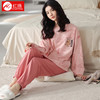 「39套配色可选」红腾秋季长袖长裤睡衣女 套头韩版甜美休闲内衣可外穿家居服两件套 商品缩略图0