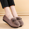 YM-M06 秋冬毛毛鞋女外穿棉鞋2022新款加绒保暖豆豆鞋老北京布鞋女棉瓢鞋 商品缩略图6