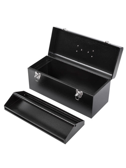 得力DL-TX017铁皮工具箱(黑) 商品图1