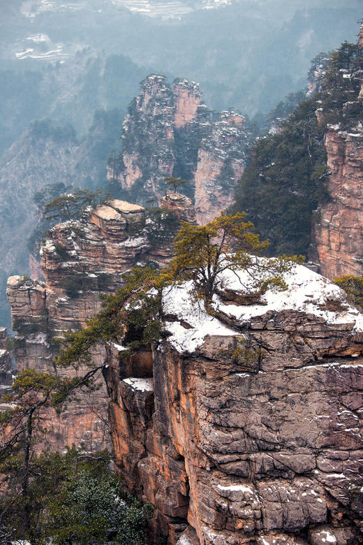 1月12日确定出发【颂雪·冬韵•张家界】日出•云海•雾凇5天摄影 商品图9