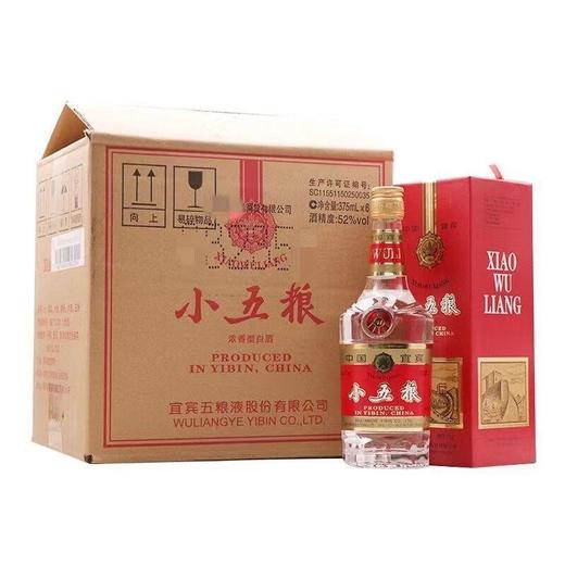 （整箱）小五粮·长城系列（211）  52度 375mL*6瓶 商品图0