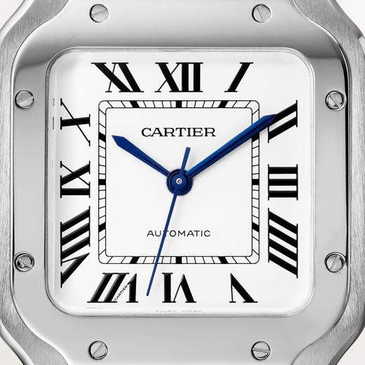 卡地亚 Cartier Santos de Cartier腕表 中号 精钢 自动上链 WSSA0029 商品图1