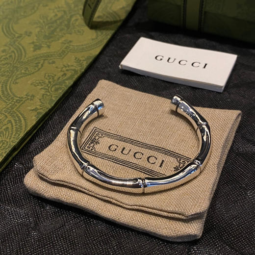 𝐆𝐮𝐜𝐜* 竹节情侣手镯 商品图2