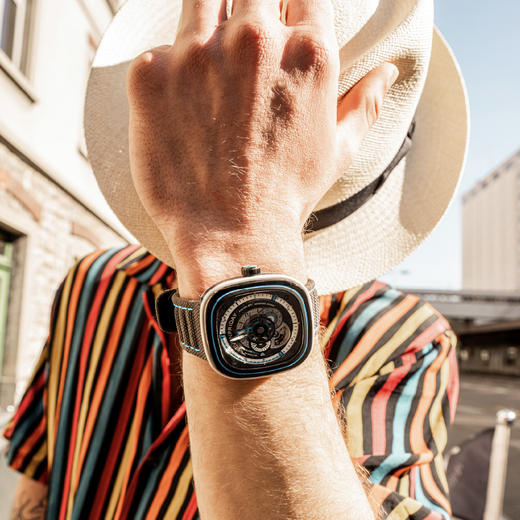 SevenFriday P系列皮带机械男表P3C-08 特别版 商品图3