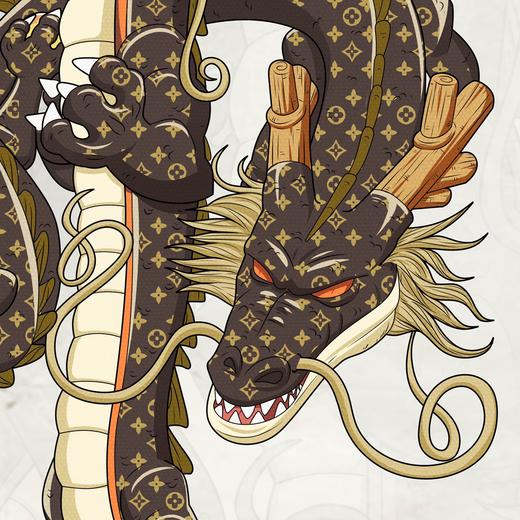 收藏系列《帅气逼人》 潮流艺术版画 限量99版 52.5*72.5cm 商品图4