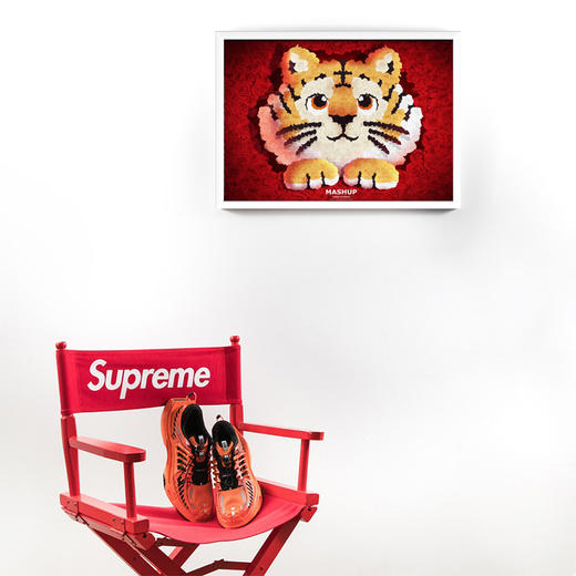 收藏系列《爱老虎U》 潮流艺术版画 限量999版 52.5*72.5cm 商品图4