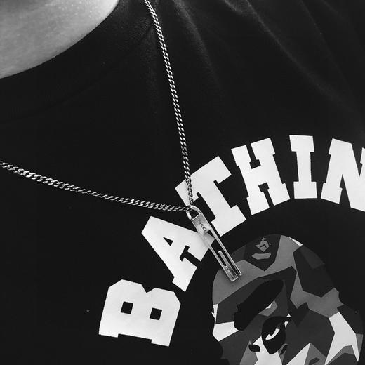 𝐆𝐮𝐜𝐜*情侣G字竖长条吊坠牌 商品图8