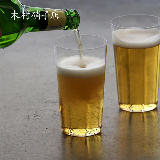 现货 日本木村硝子柯林杯超薄鸡尾酒杯威士忌嗨棒杯手工杯380ml 商品图3