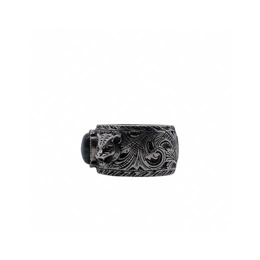 Gucci古驰   孔雀石虎头戒 商品图7