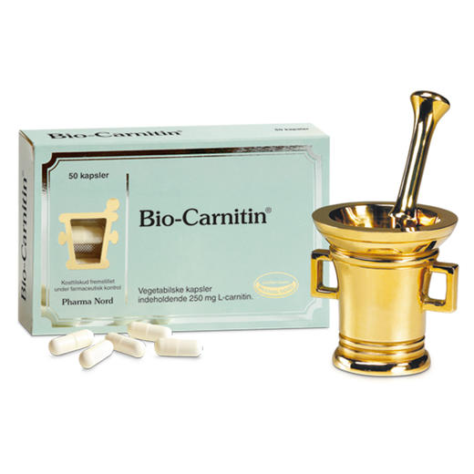 [丹麦]法尔诺德左旋肉碱胶囊50粒. PharmaNord Bio-Carnitin 50stk 商品图0