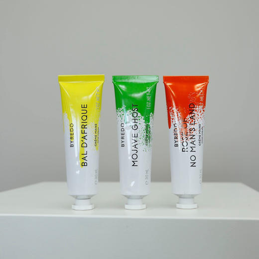 再来爆款BYD 22年收藏家限定护手霜礼盒30ml*3 颜料印花涂鸦三重波普色彩男女同款护手霜 无人之境 莫哈维之影 热带爵士 波点同系列 价值1200 商品图6