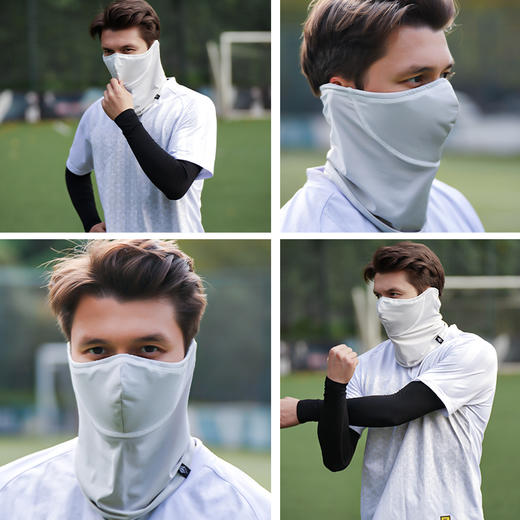 李质造凉感面罩运动防风防晒舒适透气 商品图4
